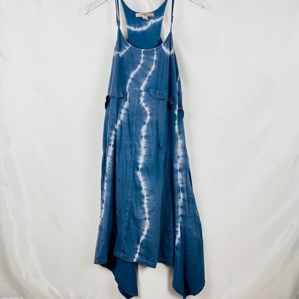 FOREVER 21 Midi Tie Dye Halter Dress.